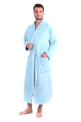 Župan Tampa Vestis | Savý froté župan unisex | Česká výroba od 1995