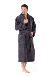 Župan Tampa Vestis | Savý froté župan unisex | Česká výroba od 1995