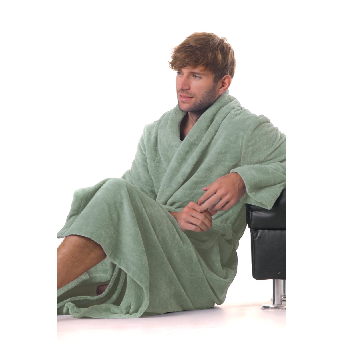 Župan Tampa Vestis | Savý froté župan pánský | Česká výroba od 1995