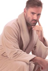 Župan Tampa Vestis | Savý froté župan pánský | Česká výroba od 1995