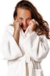 Župan Tampa Vestis | froté velurový župan dětský| Česká výroba od 1995