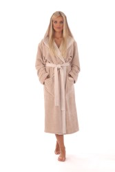 Župan Tampa duo Vestis | froté župan s kapucí dámský | Česká výroba