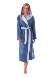 Župan Tampa duo Vestis | froté župan s kapucí dámský | Česká výroba