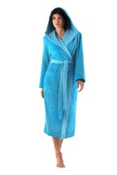 Župan Tampa duo Vestis | froté župan s kapucí dámský | Česká výroba