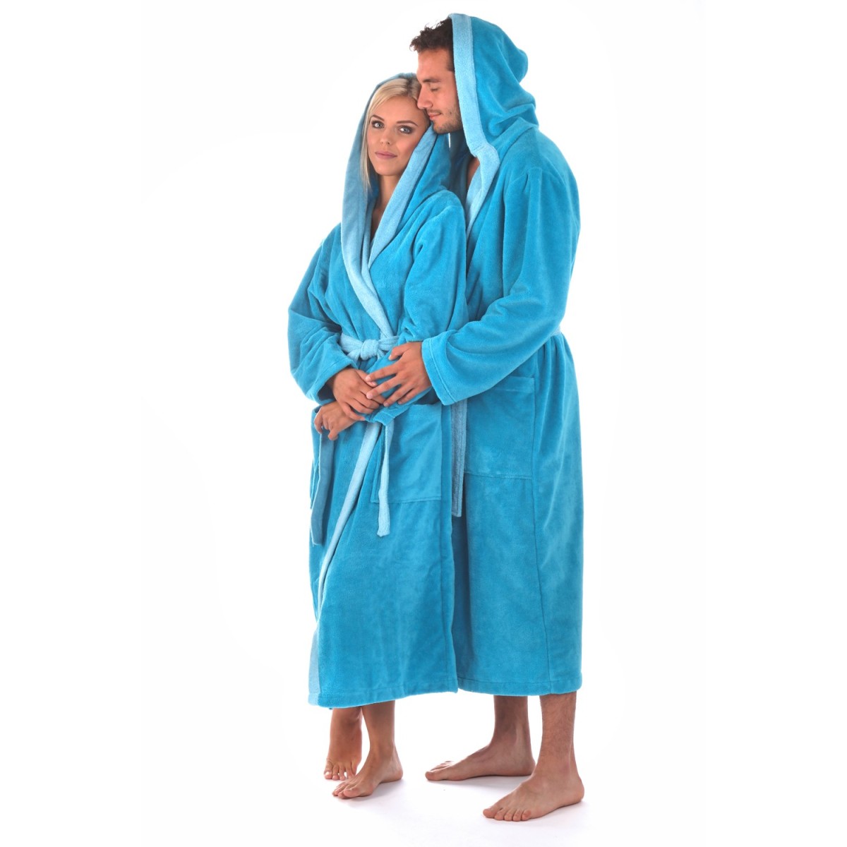 Župan Tampa duo Vestis | froté župan s kapucí dámský | Česká výroba