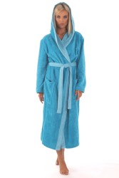 Župan Tampa duo Vestis | froté župan s kapucí dámský | Česká výroba