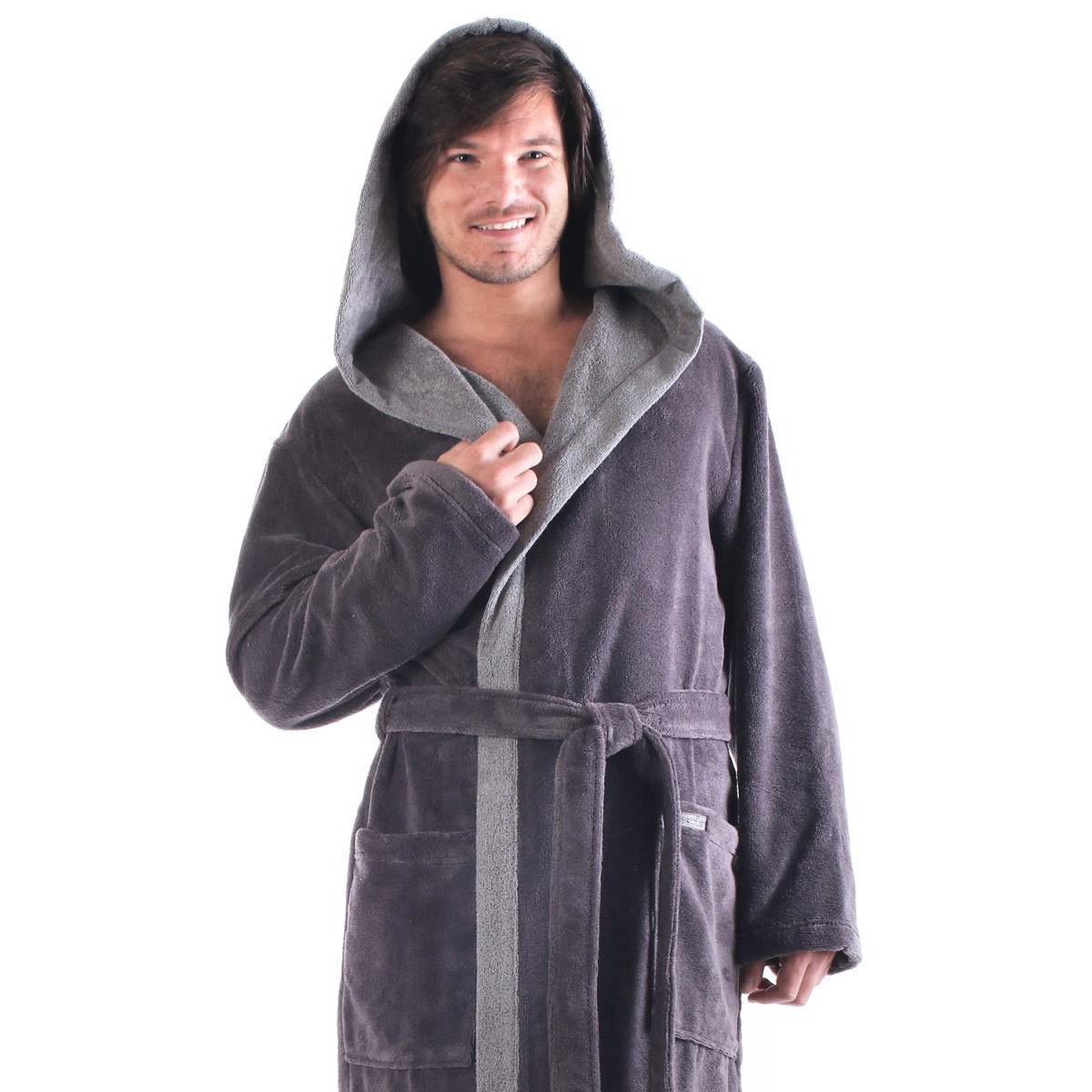 Župan Tampa Duo Vestis | kapuce & froté velur | Česká výroba od 1995