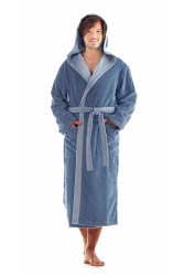 Župan Tampa Duo Vestis | kapuce & froté velur | Česká výroba od 1995