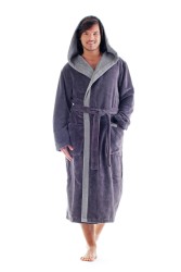 Župan Tampa Duo Vestis | kapuce & froté velur | Česká výroba od 1995