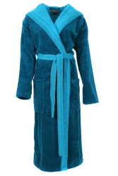 Župan Tampa Duo Vestis | kapuce & froté velur | Česká výroba od 1995