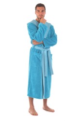 Župan Tampa Duo Vestis | kapuce & froté velur | Česká výroba od 1995