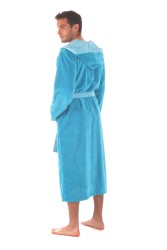 Župan Tampa Duo Vestis | kapuce & froté velur | Česká výroba od 1995