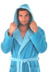 Župan Tampa Duo Vestis | kapuce & froté velur | Česká výroba od 1995