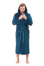 Vestis pánský  župan Siena s kapucí