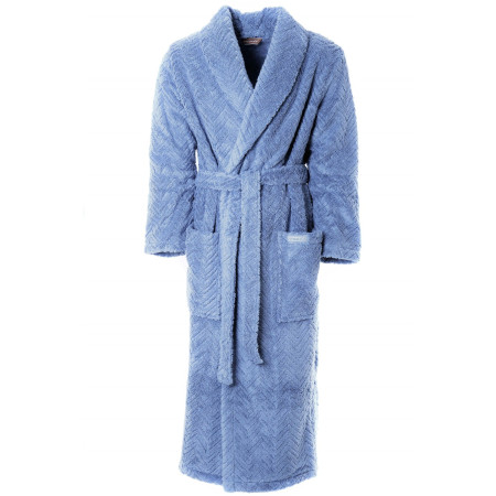 Luxusní unisex župan Athena se šálovým límcem.