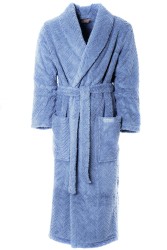 Luxusní unisex župan Athena se šálovým límcem.