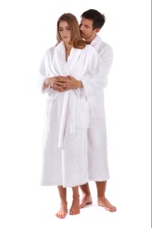 dlouhý dámský župan Lilly, hřejivá měkká náruč pro chvíle pohody