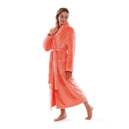 dlouhý dámský župan Lilly, hřejivá měkká náruč pro chvíle pohody