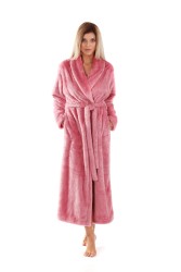 dlouhý dámský župan Lilly, hřejivá měkká náruč pro chvíle pohody