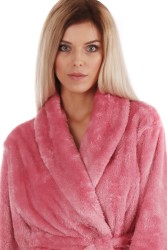 dlouhý dámský župan Lilly, hřejivá měkká náruč pro chvíle pohody