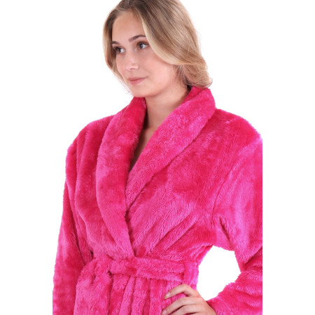 dlouhý dámský župan Lilly, hřejivá měkká náruč pro chvíle pohody