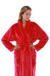 dlouhý dámský župan Lilly, hřejivá měkká náruč pro chvíle pohody