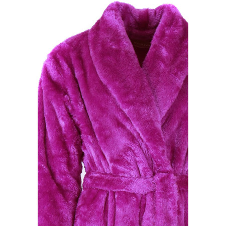 dlouhý dámský župan Lilly, hřejivá měkká náruč pro chvíle pohody