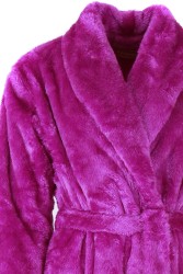 dlouhý dámský župan Lilly, hřejivá měkká náruč pro chvíle pohody