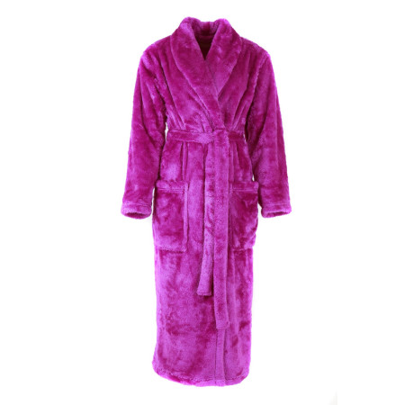 dlouhý dámský župan Lilly, hřejivá měkká náruč pro chvíle pohody