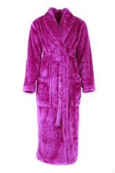 dlouhý dámský župan Lilly, hřejivá měkká náruč pro chvíle pohody