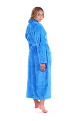 dlouhý dámský župan Lilly, hřejivá měkká náruč pro chvíle pohody