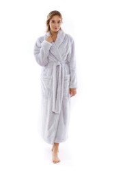 dlouhý dámský župan Lilly, hřejivá měkká náruč pro chvíle pohody