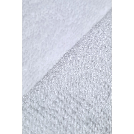 unisex župan Sauna Vestis bílý s kapucí