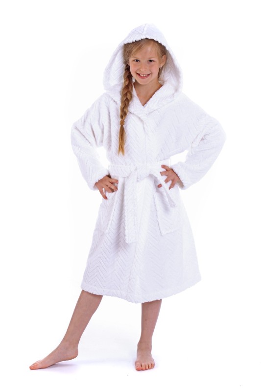 Athena luxusní dětský župan s kapucí značky Vestis