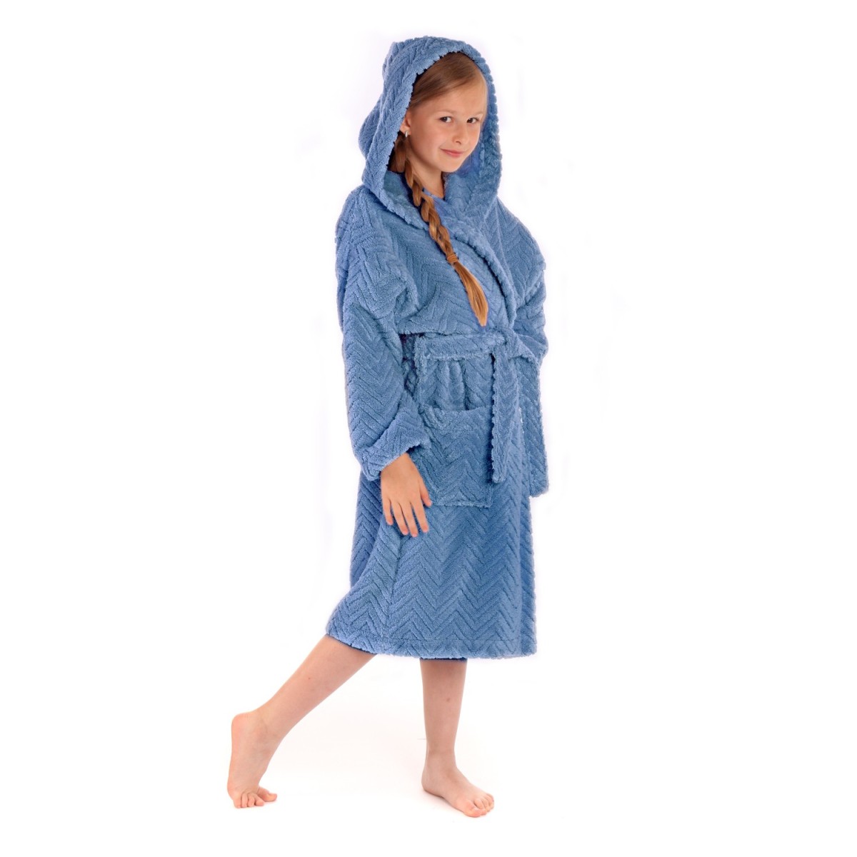 Athena luxusní dětský župan s kapucí značky Vestis