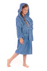 Athena luxusní dětský župan s kapucí značky Vestis