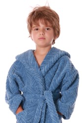 Athena luxusní dětský župan s kapucí značky Vestis