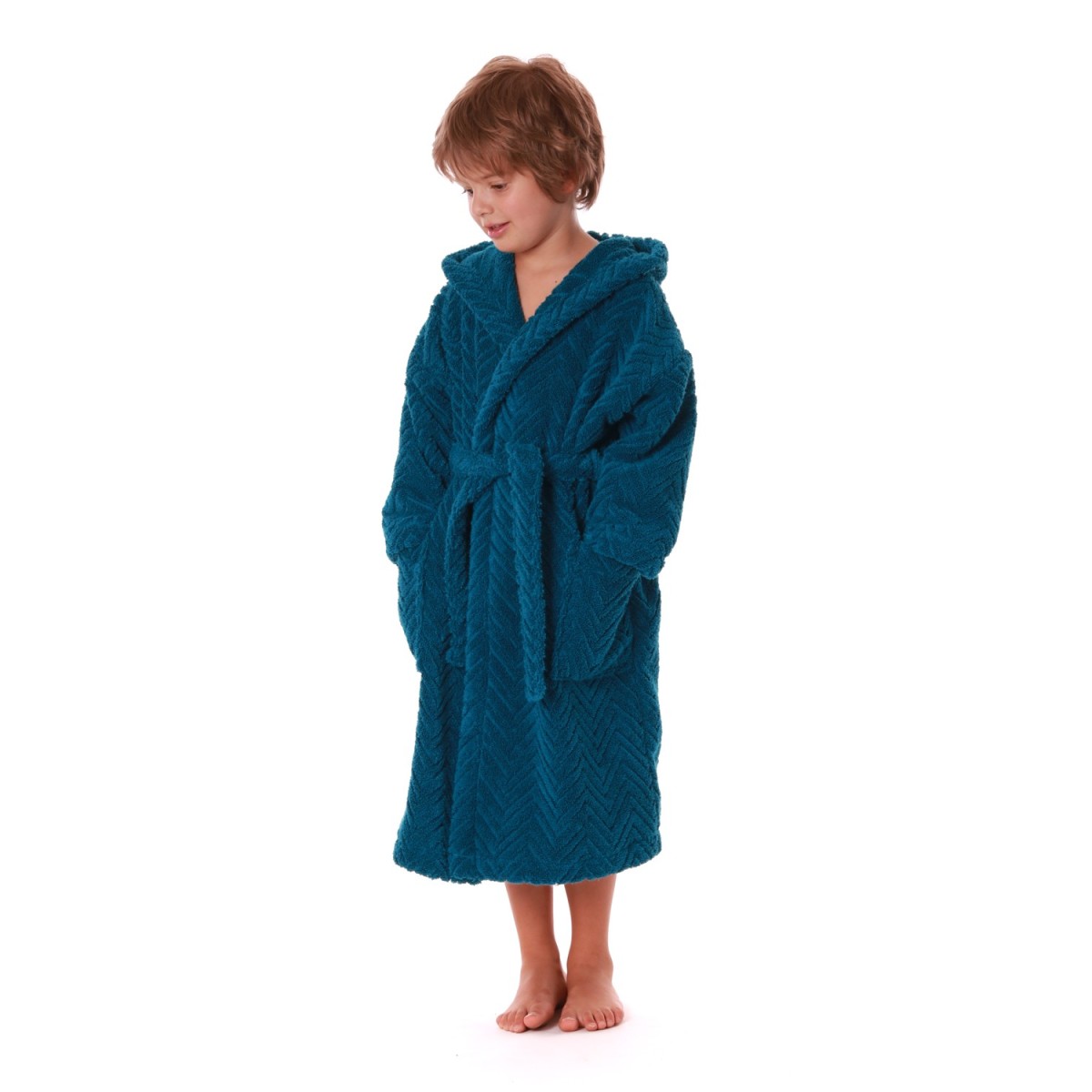 Athena luxusní dětský župan s kapucí značky Vestis