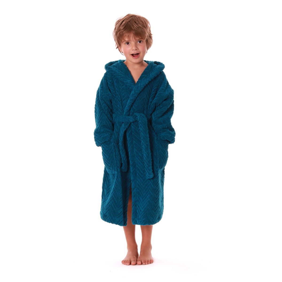 Athena luxusní dětský župan s kapucí značky Vestis