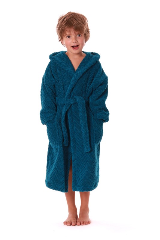 Athena luxusní dětský župan s kapucí značky Vestis