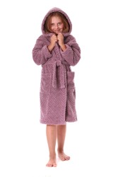 Athena luxusní dětský župan s kapucí značky Vestis