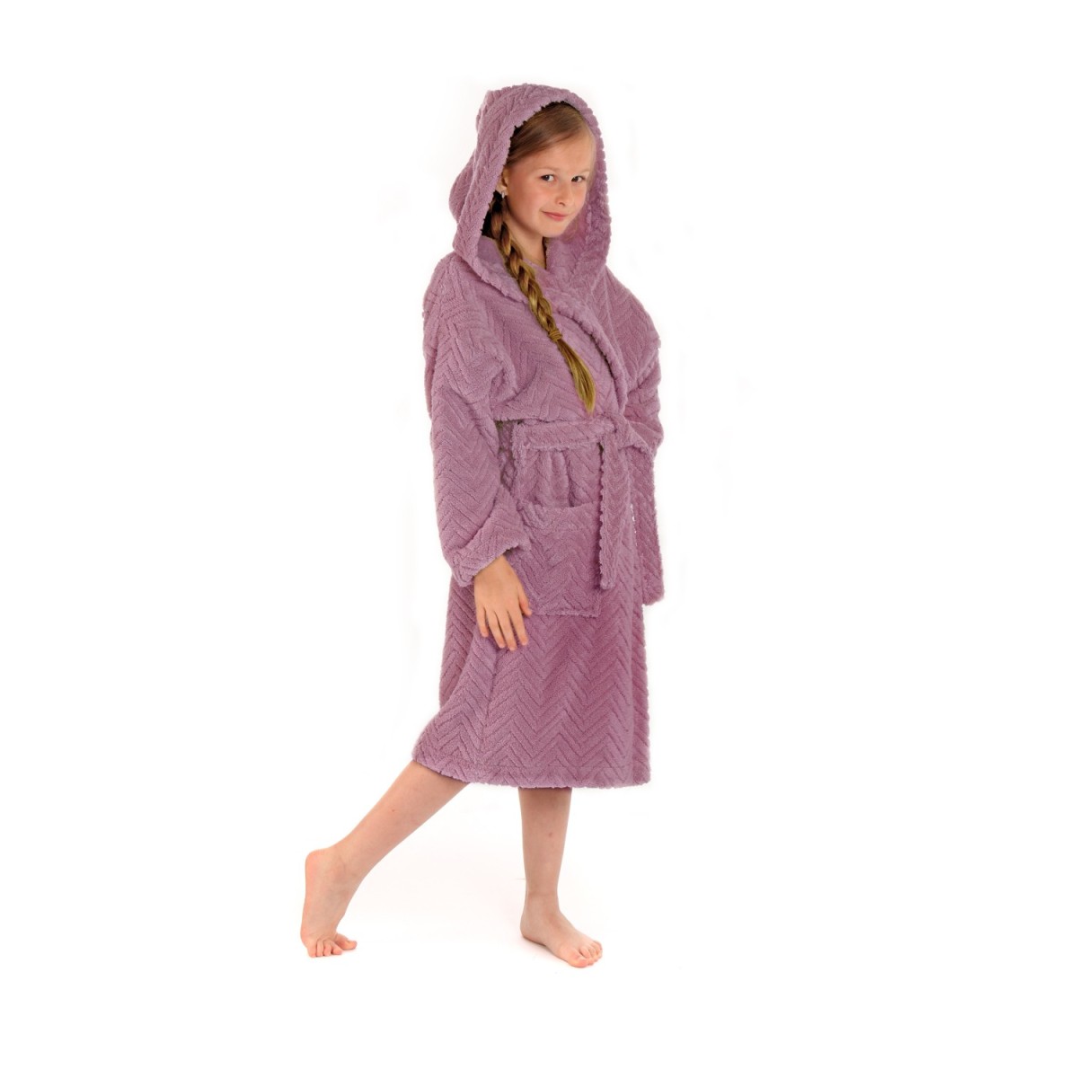 Athena luxusní dětský župan s kapucí značky Vestis