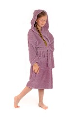 Athena luxusní dětský župan s kapucí značky Vestis