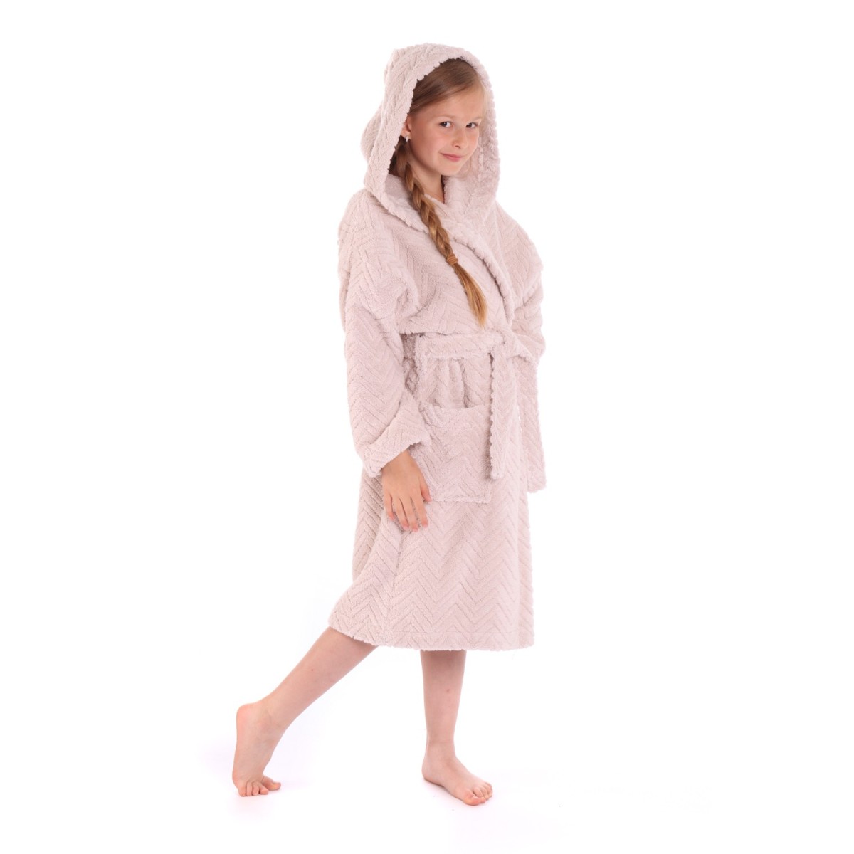 Athena luxusní dětský župan s kapucí značky Vestis