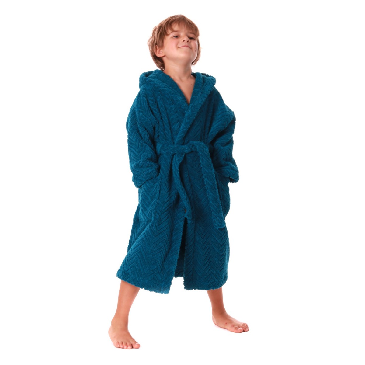 Athena luxusní dětský župan s kapucí značky Vestis