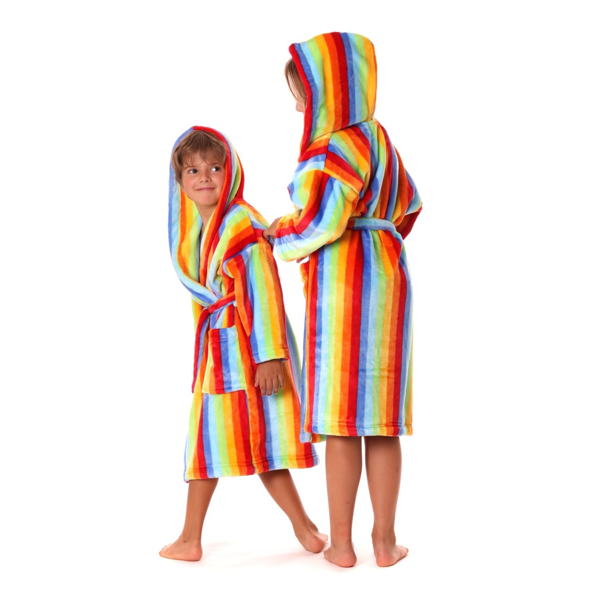 hřejivý dětský župan Capri s kapucí