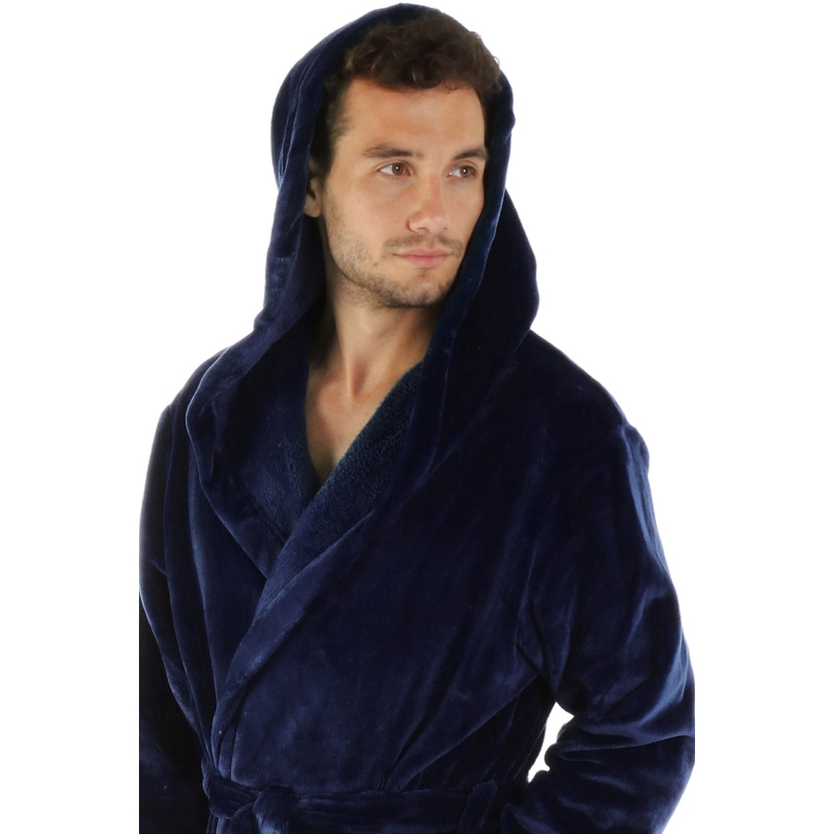 Siena unisex nadměrný  župan s kapucí