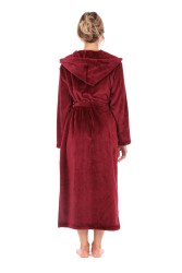 Siena unisex nadměrný  župan s kapucí