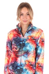 3/4 hřejivý dámský župan Fénix  na zip značky Vestis