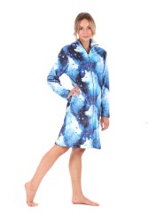 3/4 hřejivý dámský župan Lupo na zip značky Vestis